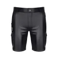 Herren Shorts RMPaolo001 schwarz von Regnes Fetish Planet Red Mark 3