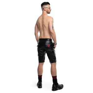 Herren Shorts RMPaolo001 schwarz von Regnes Fetish Planet Red Mark 3