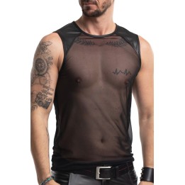 Herren Shirt RMTizian001 schwarz von Regnes Fetsih Plante Red Mark 3 | Fesselliebe.de