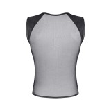 Herren Shirt RMTizian001 schwarz von Regnes Fetsih Plante Red Mark 3 | Fesselliebe.de