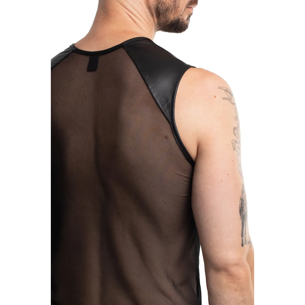 Herren Shirt RMTizian001 schwarz von Regnes Fetsih Plante Red Mark 3 | Fesselliebe.de