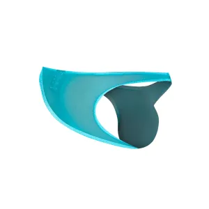 Türkiser Capri Thong Netz C4MSPX07 GLOW von Cut4Men