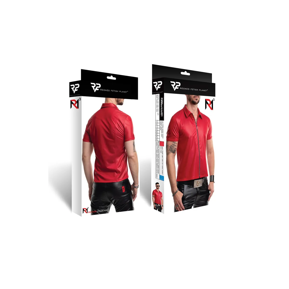 Herren T-Shirt RMMauricio001 rot von RFP Rrd Mark 3 | Fesselliebe.de