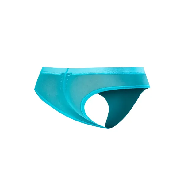Türkiser Hybrid Cheeky Brief Netz C4MSPX22 GLOW von Cut4Men | Fesselliebe.de