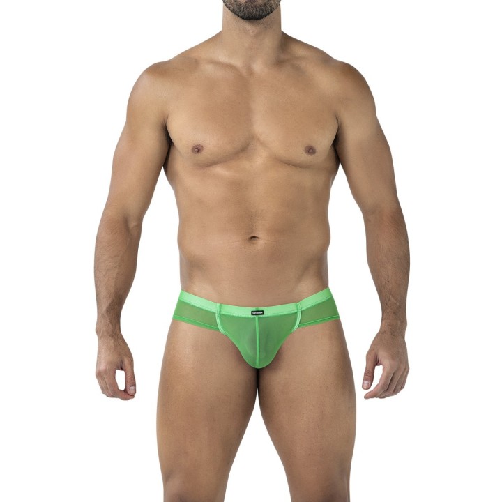 Grüner Hybrid Cheeky Brief Netz C4MSPX22 GLOW von Cut4Men | Fesselliebe.de