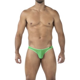 Grüner Low Rise Bulge Brief Netz C4MSPXBUL01 GLOW von Cut4Men | Fesselliebe.de