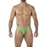 Grüner Low Rise Bulge Brief Netz C4MSPXBUL01 GLOW von Cut4Men | Fesselliebe.de