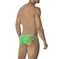 Grüner Low Rise Bulge Brief Netz C4MSPXBUL01 GLOW von Cut4Men