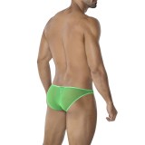 Grüner Low Rise Bulge Brief Netz C4MSPXBUL01 GLOW von Cut4Men | Fesselliebe.de