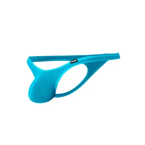 Türkiser Low Rise Bulge String Netz C4MSPXBUL02 GLOW von Cut4Men