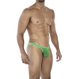Grüner Low Rise Bulge String Netz C4MSPXBUL02 GLOW von Cut4Men | Fesselliebe.de
