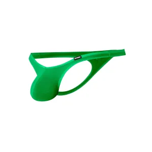 Grüner Low Rise Bulge String Netz C4MSPXBUL02 GLOW von Cut4Men