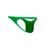 Grüner Low Rise Bulge String Netz C4MSPXBUL02 GLOW von Cut4Men | Fesselliebe.de