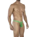 Grüner Micro Bulge String Netz C4MSPXBUL03 GLOW von Cut4Men