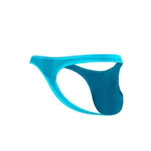 Türkiser Bulge Plus String Netz C4MSPXBUL04 GLOW von Cut4Men