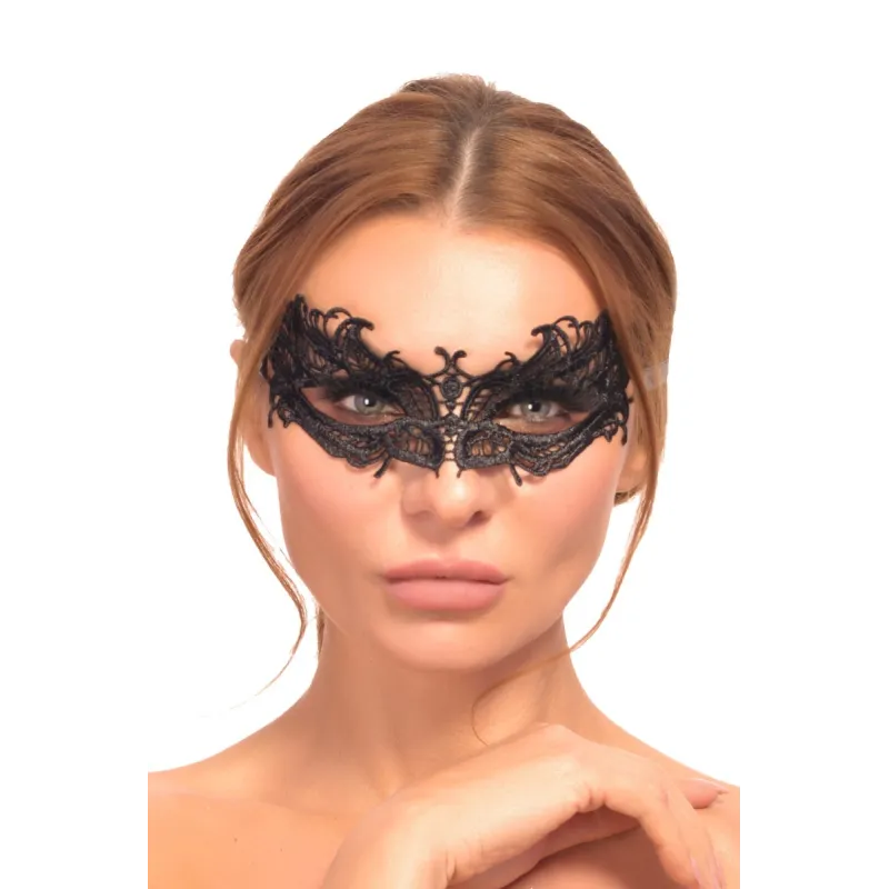 Schwarze Augenmaske A7782 von 7Heaven | Fesselliebe.de