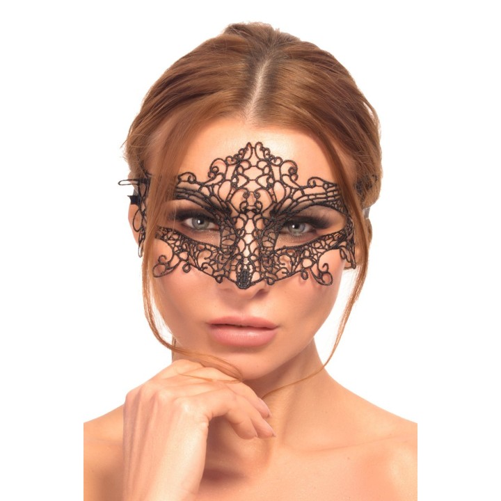 Schwarze Augenmaske A7786 von 7Heaven | Fesselliebe.de