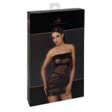 F359 Off-shoulder Minikleid Bondesque von Noir Handmade | Fesselliebe.de
