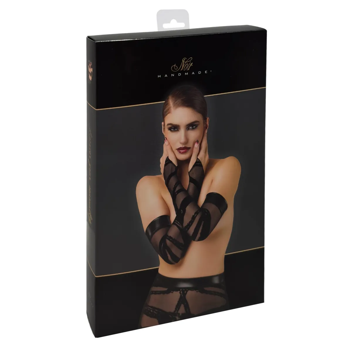 F361 Bondesque Opera-Handschuhe mit Daumenschlaufe von Noir Handmade | Fesselliebe.de