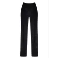 F374 Onyx Sheer Palazzo Hose von Noir Handmade