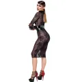 F375 halblanges Kleid Noirelle aus Spitze von Noir Handmade