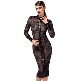 F376 halblanges Kleid Noirelle aus Spitze von Noir Handmade | Fesselliebe.de