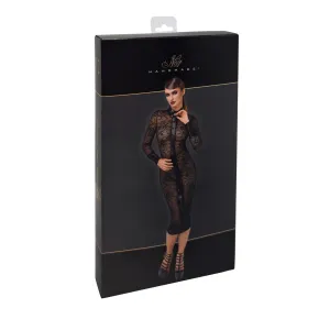 F376 halblanges Kleid Noirelle aus Spitze von Noir Handmade