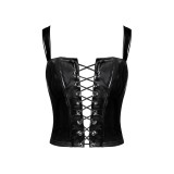 F379 Dominae Lack Corset Top von Noir Handmade | Fesselliebe.de