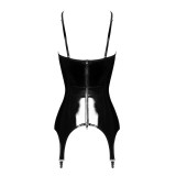 F381 Dominae Venom Corsagen-Kleid schwarz von Noir Handmade Kink Royal Collection | Fesselliebe.de