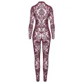 F382 Kink Royal Overall rot von Noir Handmade
