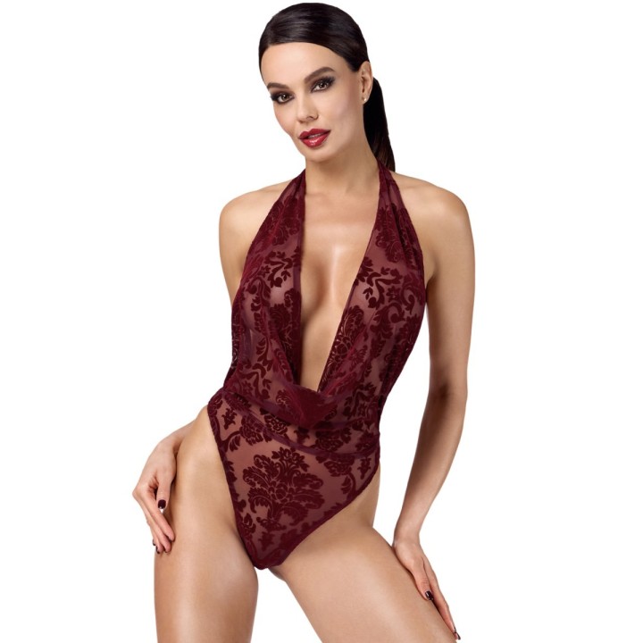 F386 Body Kink Royal mit Wasserfallausschnitt von Noir Handmade | Fesselliebe.de