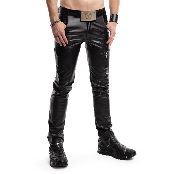Lange Herren Hose RMAmedeo001 schwarz von Regnes Fetish PLanet | Fesselliebe.de