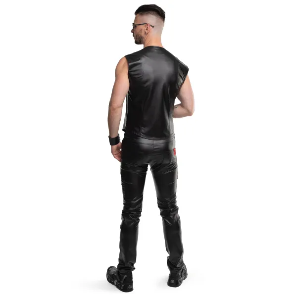 Lange Herren Hose RMAmedeo001 schwarz von Regnes Fetish PLanet | Fesselliebe.de