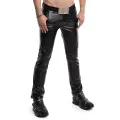 Lange klassische Herren Hose RMVitale001 schwarz vob Regnes Fetish PLanet