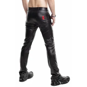 Lange klassische Herren Hose RMVitale001 schwarz vob Regnes Fetish PLanet