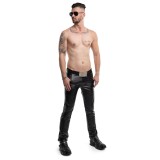 Lange klassische Herren Hose RMVitale001 schwarz vob Regnes Fetish PLanet | Fesselliebe.de