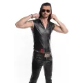 Lange klassische Herren Hose RMVitale001 schwarz vob Regnes Fetish PLanet
