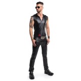 Lange klassische Herren Hose RMVitale001 schwarz vob Regnes Fetish PLanet | Fesselliebe.de
