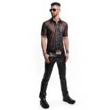 Lange klassische Herren Hose RMVitale001 schwarz vob Regnes Fetish PLanet | Fesselliebe.de