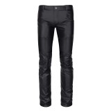 Lange klassische Herren Hose RMVitale001 schwarz vob Regnes Fetish PLanet | Fesselliebe.de