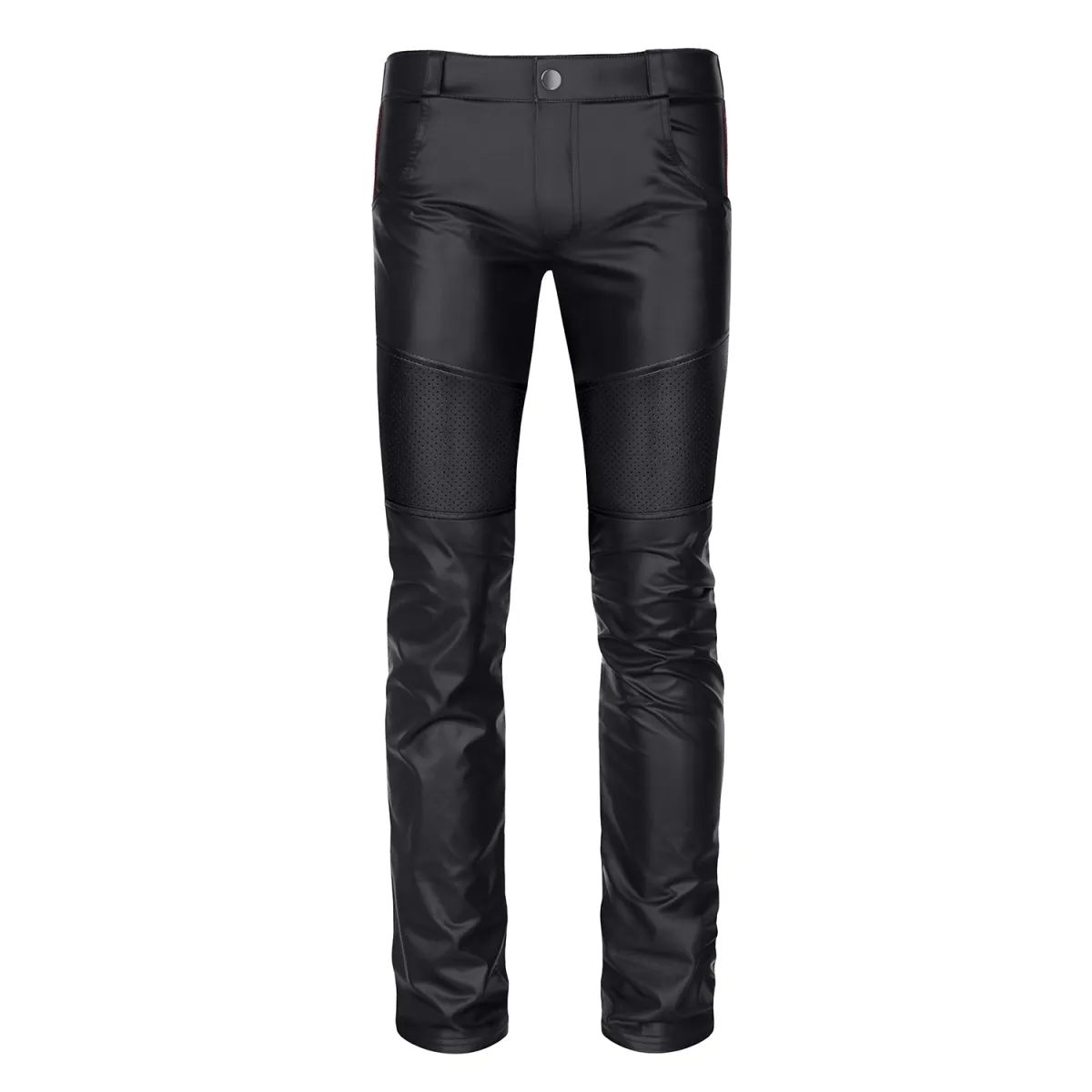 Lange klassische Herren Hose RMVitale001 schwarz vob Regnes Fetish PLanet | Fesselliebe.de