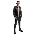 Langarm Herren Shirt RMNatale001 schwarz von Regnes Fetish PLanet