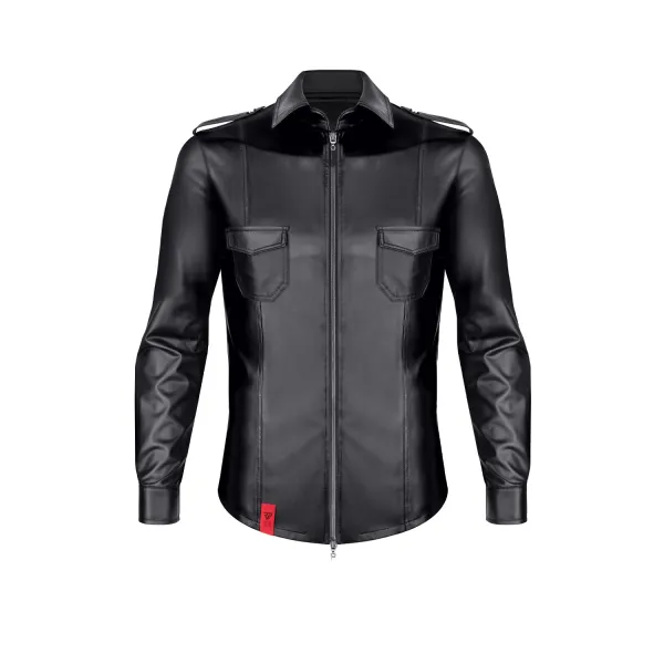 Langarm Herren Shirt RMNatale001 schwarz von Regnes Fetish PLanet | Fesselliebe.de