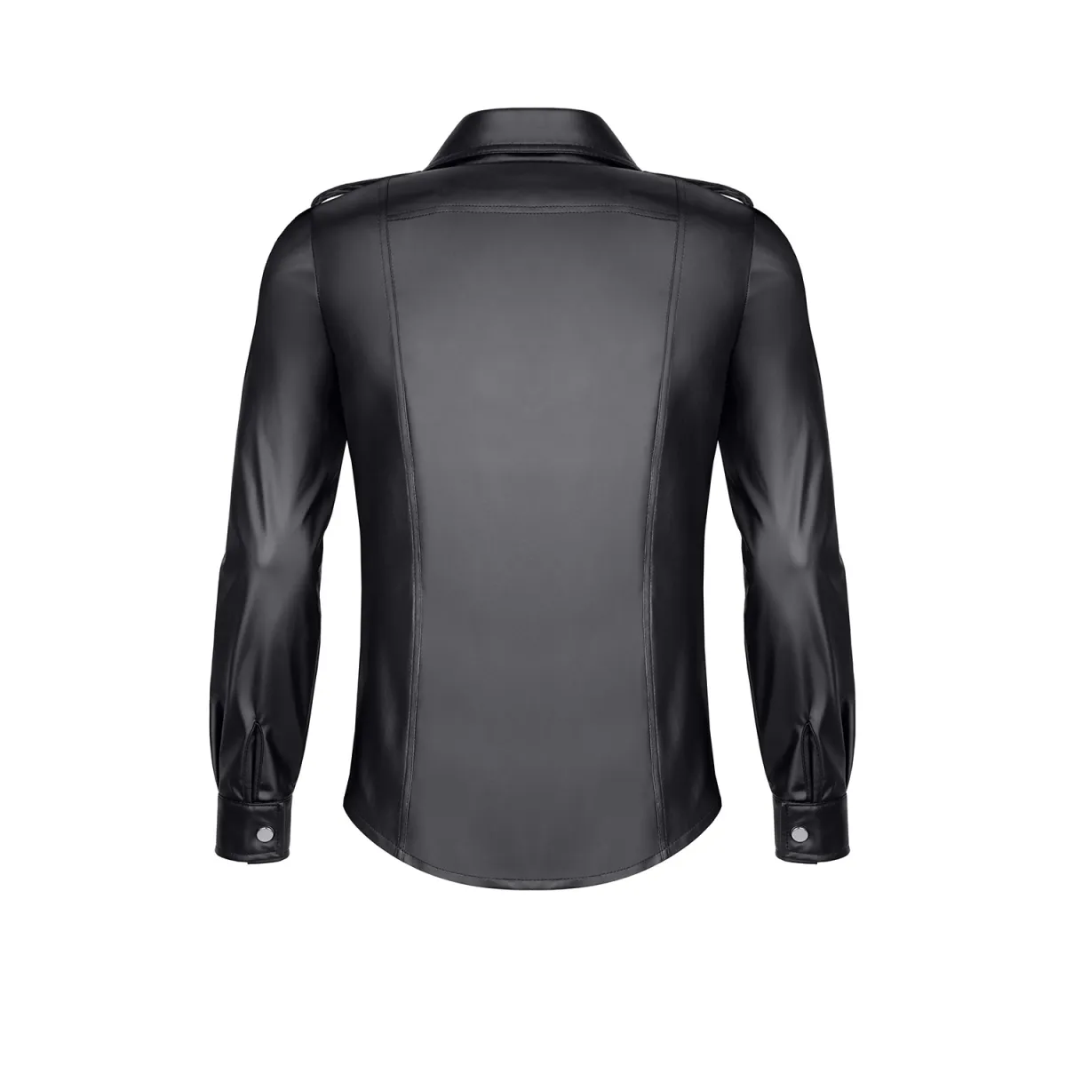 Langarm Herren Shirt RMNatale001 schwarz von Regnes Fetish PLanet | Fesselliebe.de