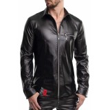 Langarm Herren Shirt RMPasquale001 schwarz von Regnes Fetish PLanet | Fesselliebe.de