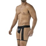Schwarzer Strumphalter mit String C4MRAV103 von Cut4Men | Fesselliebe.de
