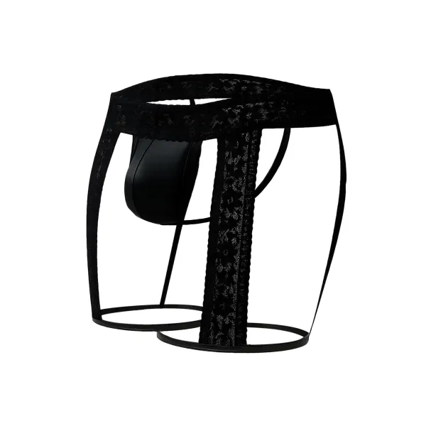 Schwarzer Strumphalter mit String C4MRAV103 von Cut4Men | Fesselliebe.de