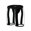 Schwarzer Strumphalter mit String C4MRAV103 von Cut4Men