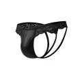 Schwarzer Jockstring Spitze RAV104 von Cut4Men