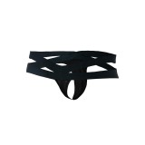 Schwarzer Cross String mit Netz RAV105 von Cut4Men | Fesselliebe.de